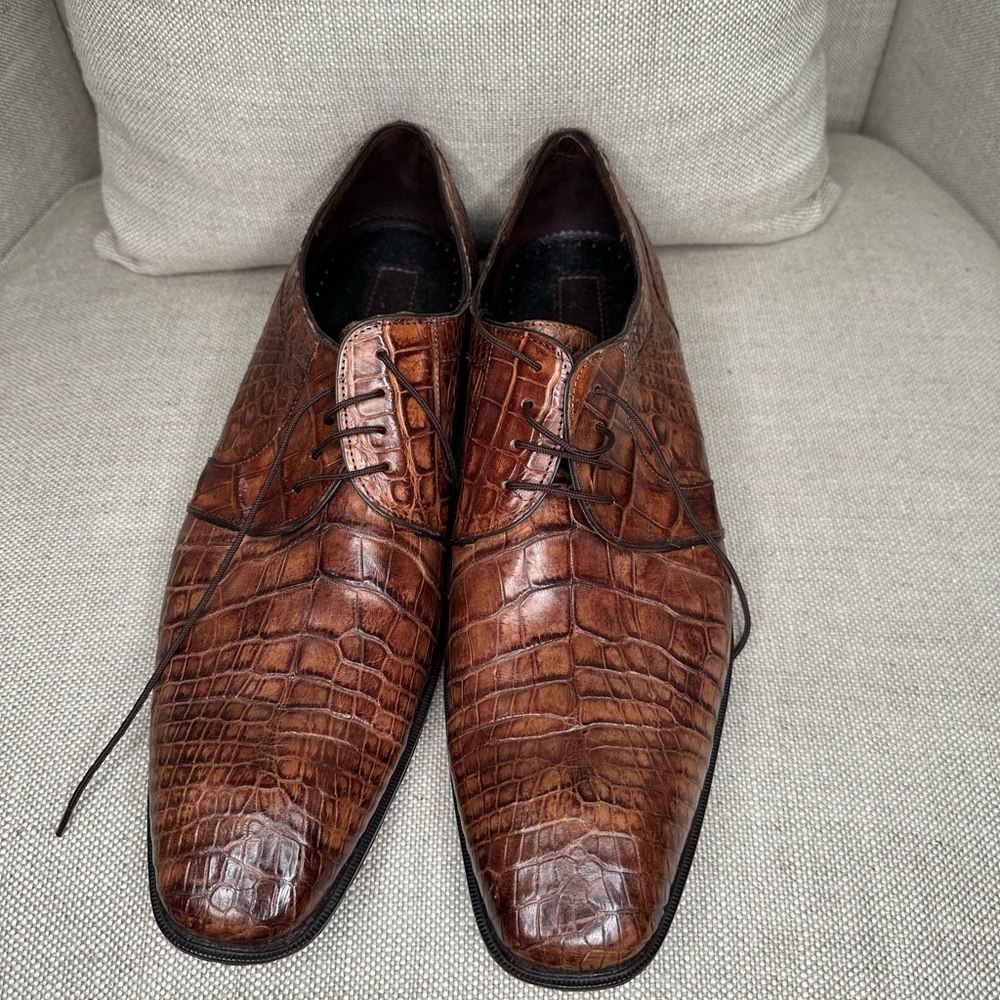 Cuadra alligator shoes size 45